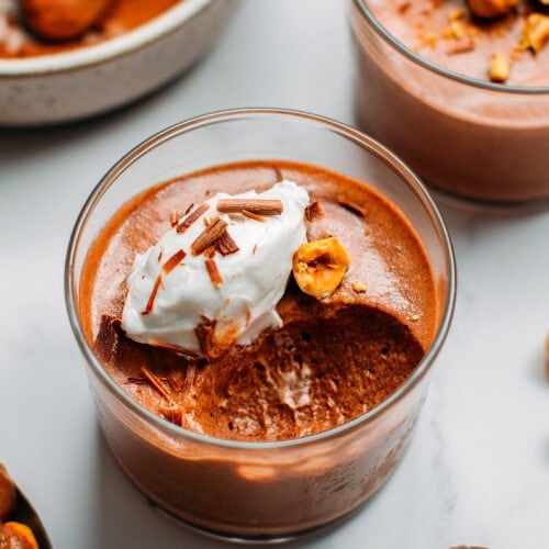 Vegan Chocolate Hazelnut Mousse