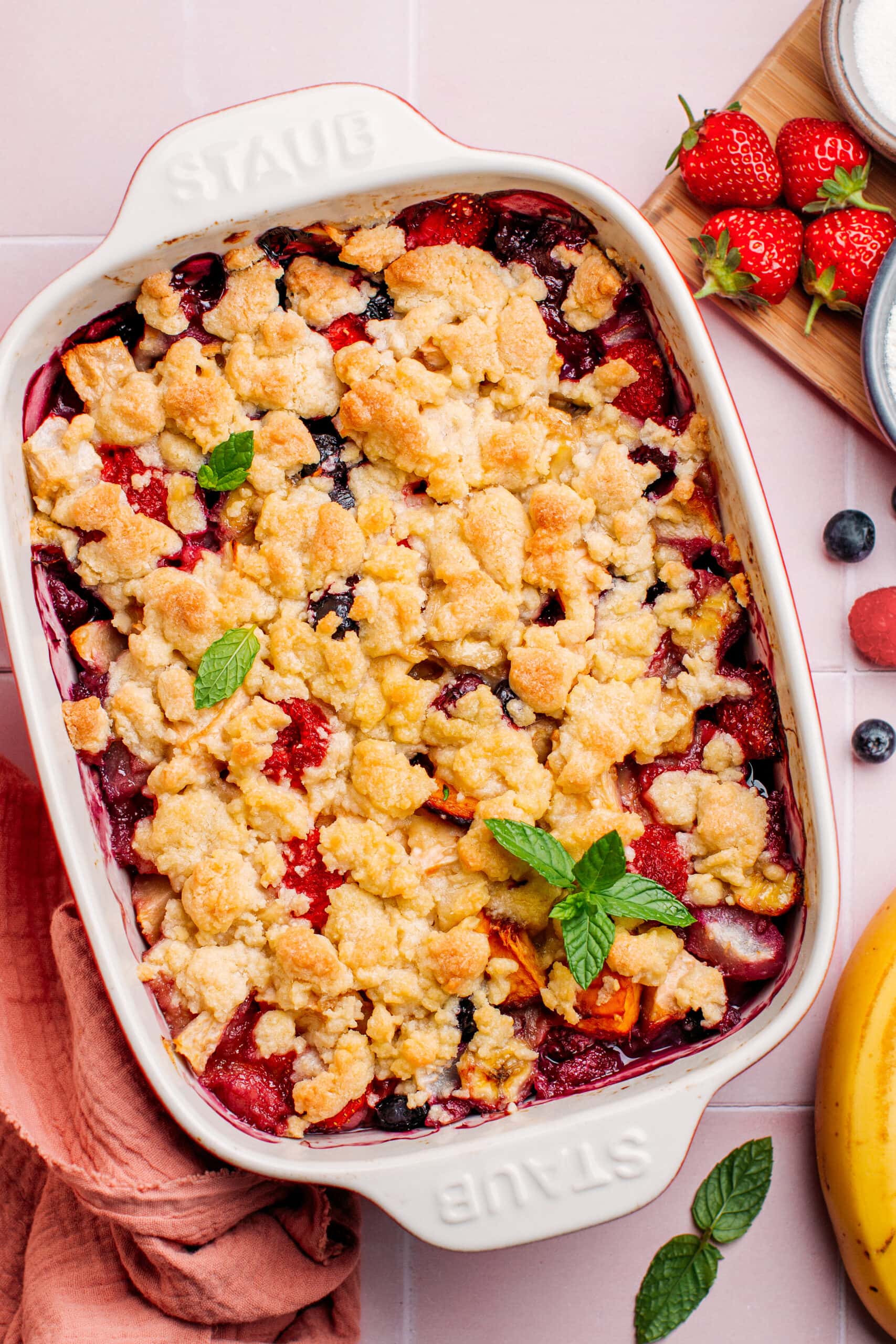 Easy Fruit Crumble