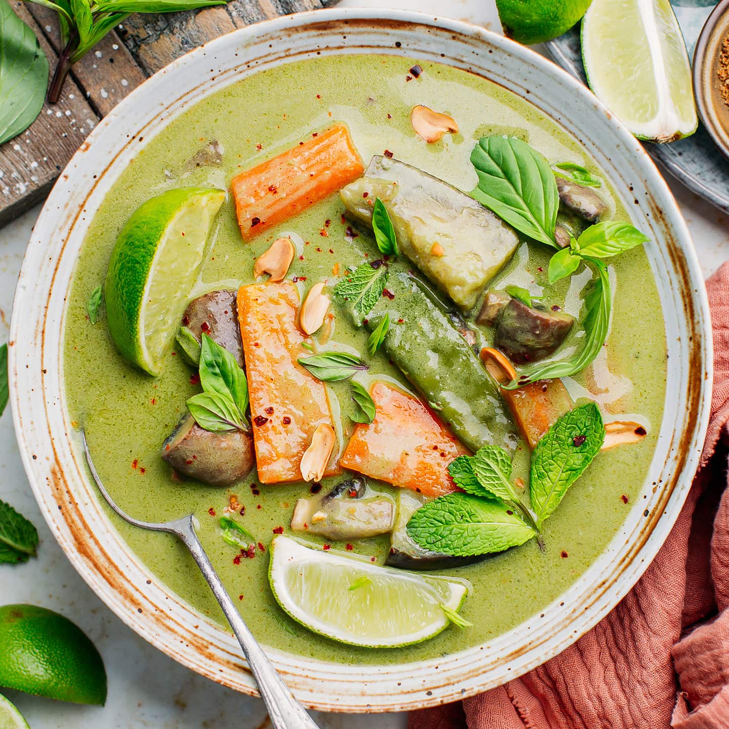 Easy Vegan Thai Green Curry