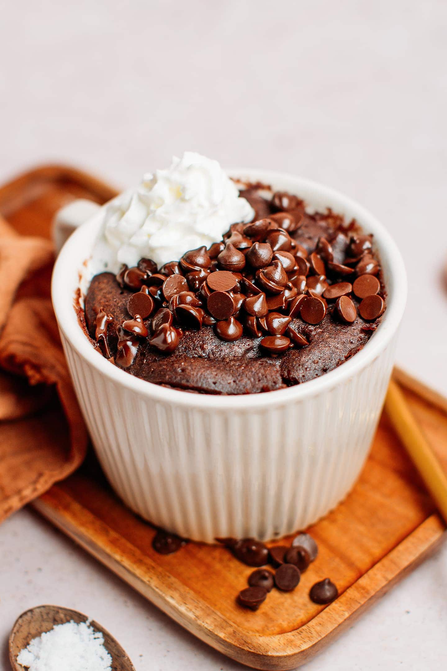 Fudgy Vegan Chocolate Mug Cake