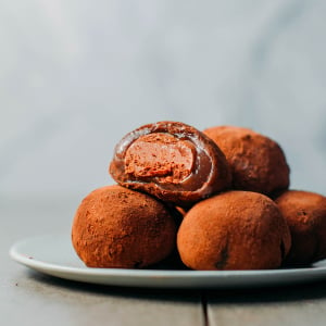 Vegan Chocolate Mochi