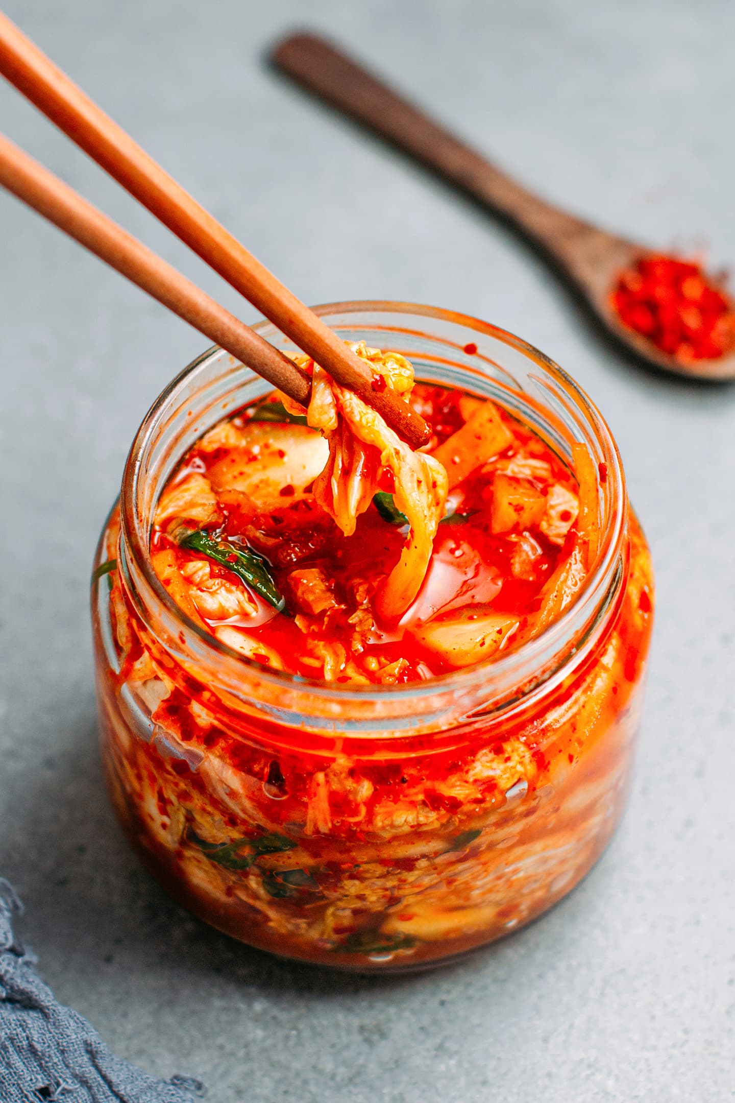 Homemade Vegan Kimchi