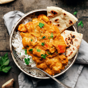 Roasted Pumpkin Jackfruit Curry