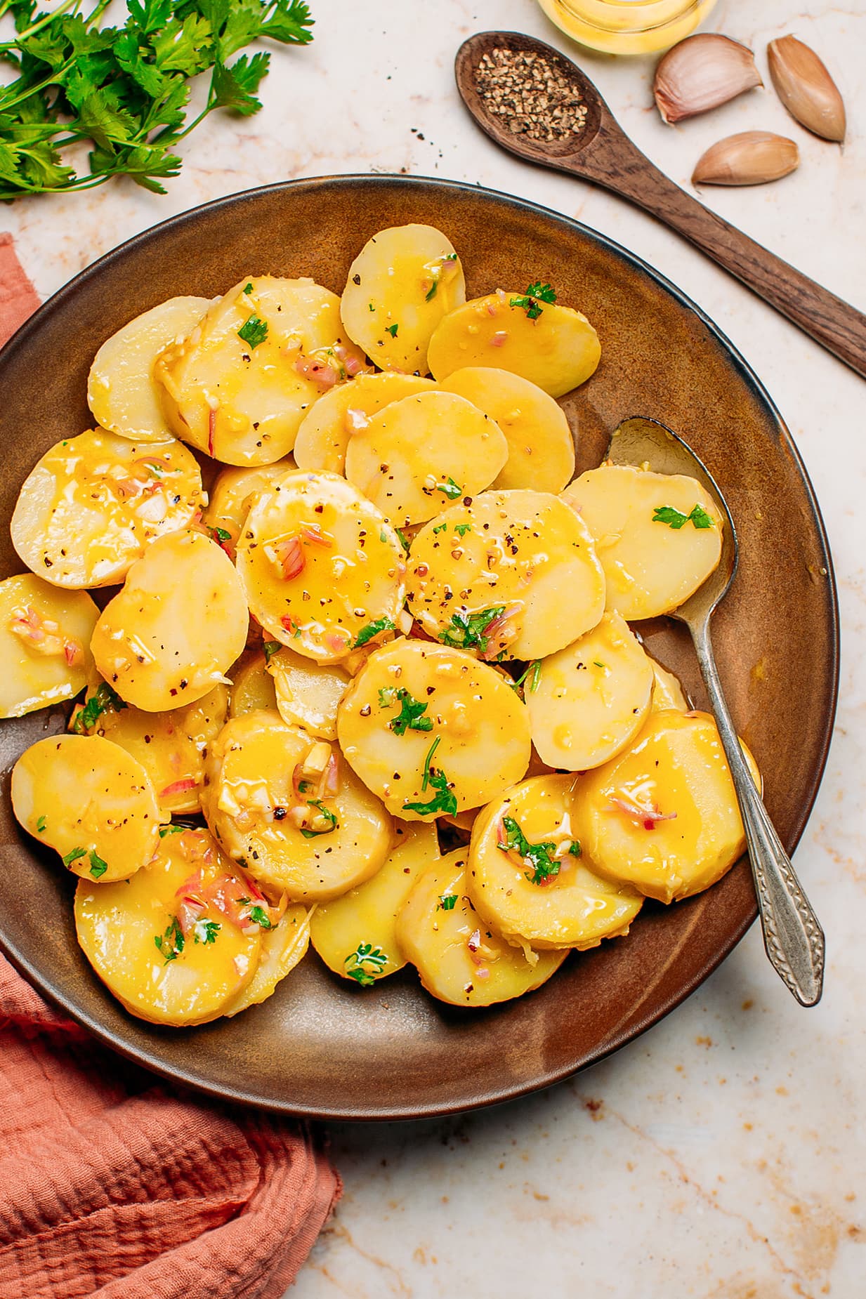 Vegan Potato Salad (French-Inspired!)