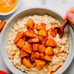 Salted Caramel Apple Pie Oatmeal