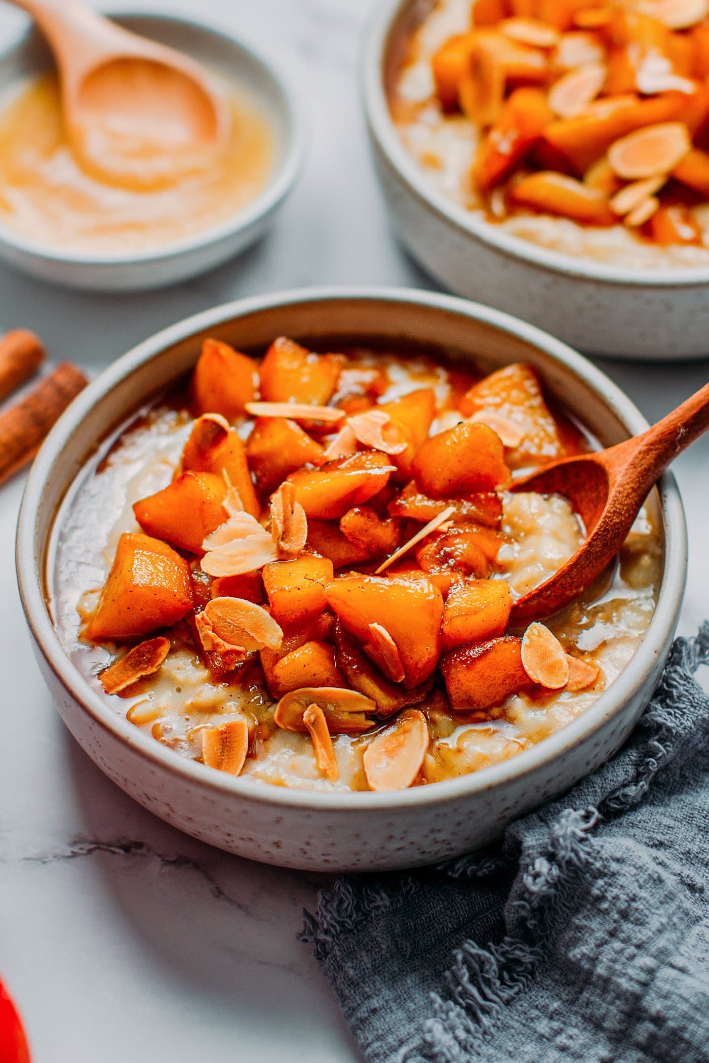 Salted Caramel Apple Pie Oatmeal