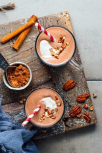 Spiced Pecan Hot Chocolate