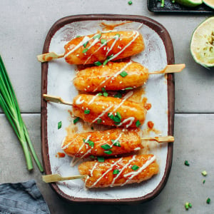 Teriyaki Sticky Rice Kebabs