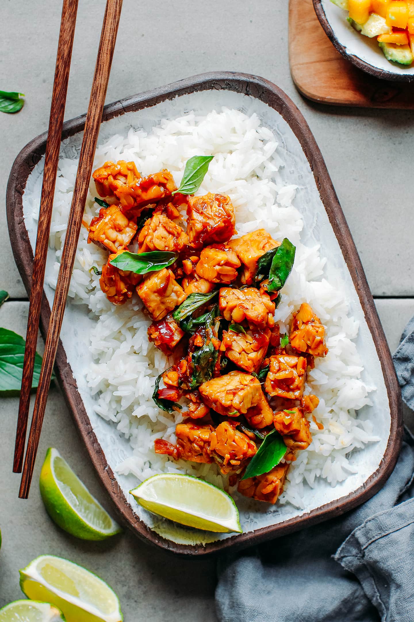 Thai Basil Tempeh