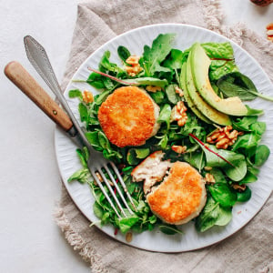 Vegan Chèvre Chaud Salad