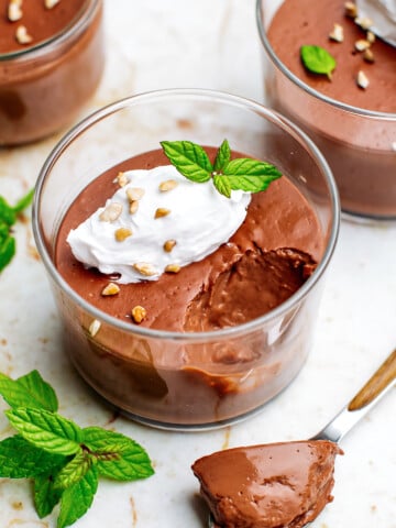 Vegan Chocolate Pots de Crème