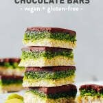 No-Bake Pistachio Chocolate Bars