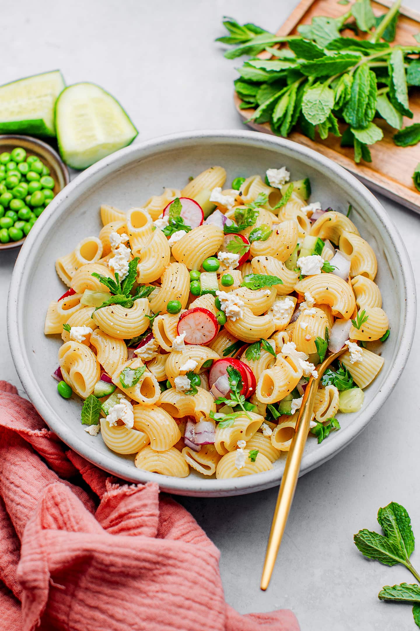 Easy Vegan Macaroni Salad