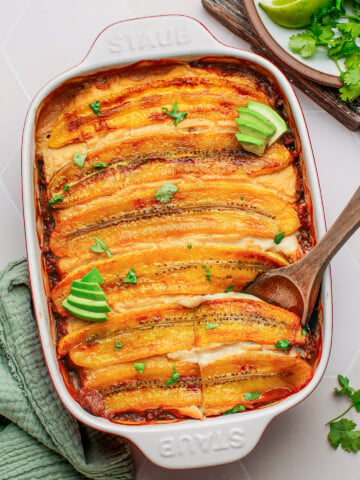 Vegan Plantain Lasagna (Pastelón)