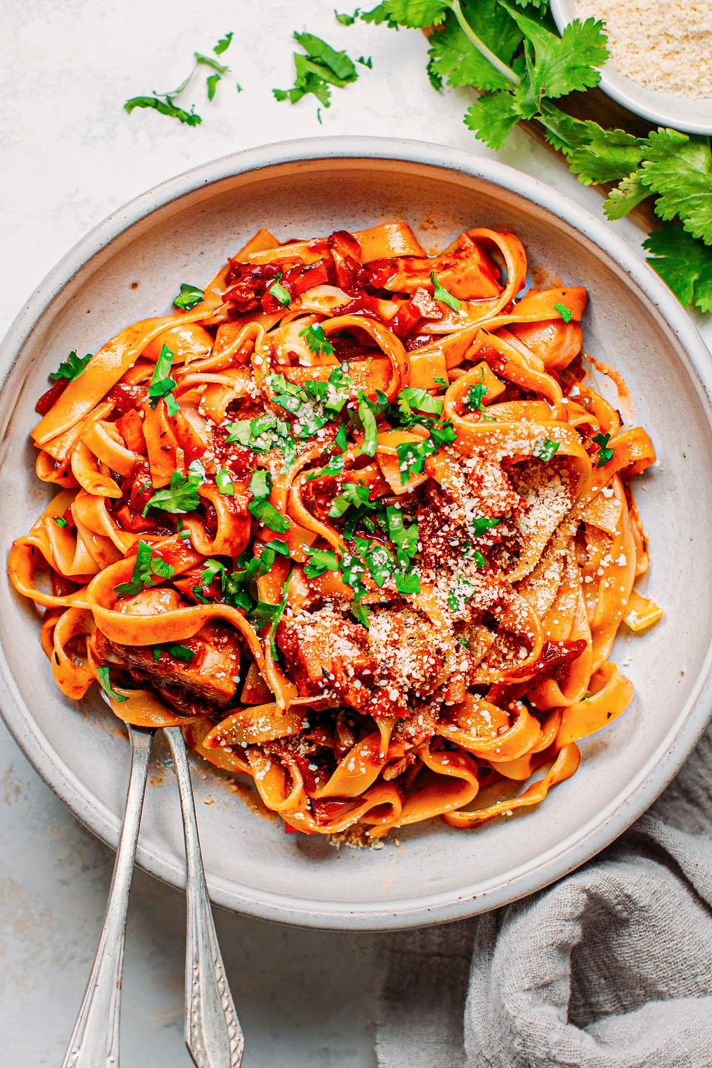 Vegan Ragu Pasta