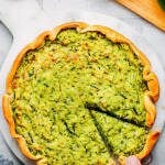 Vegan Savory Zucchini Tart