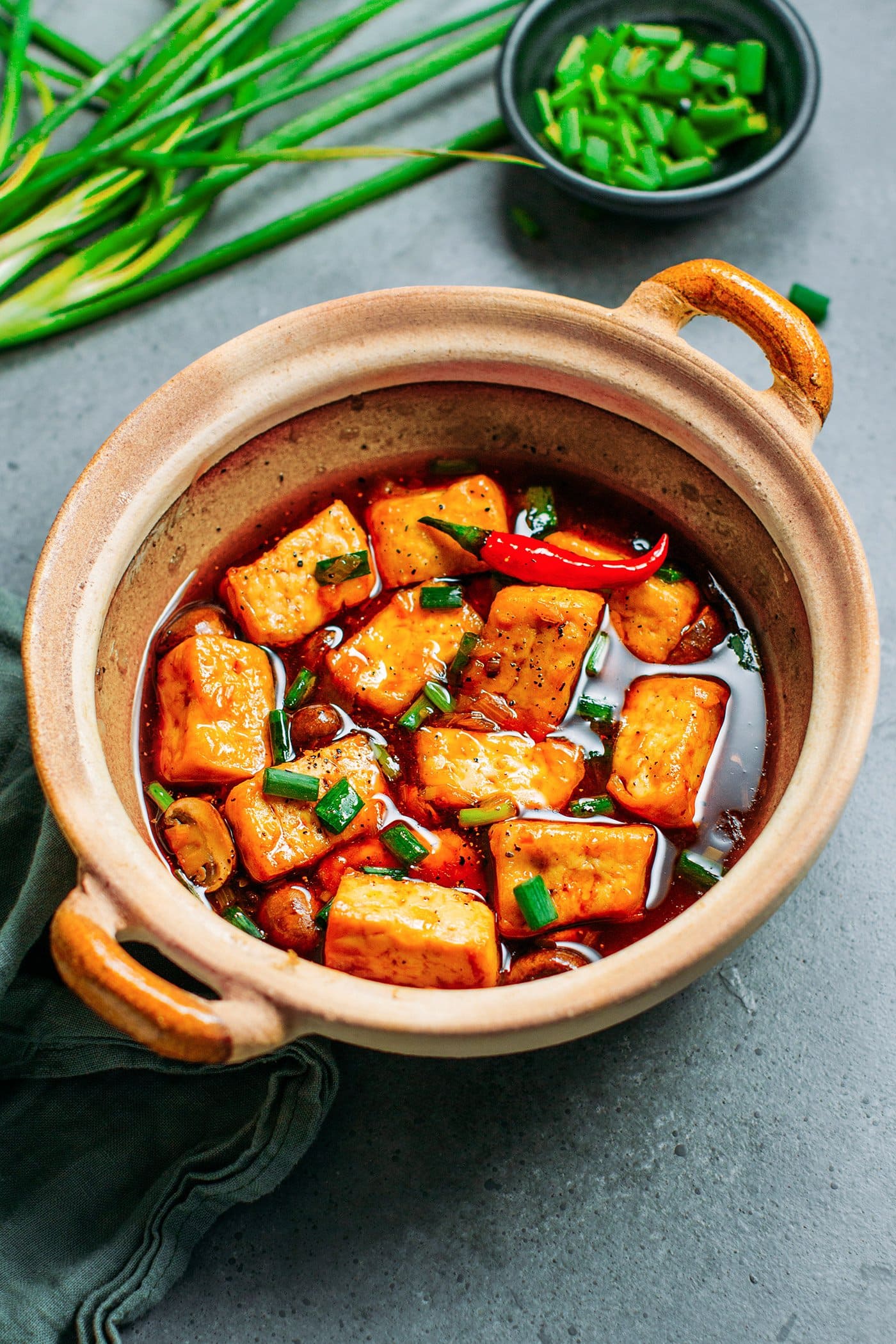 Vietnamese Braised Tofu & Mushrooms